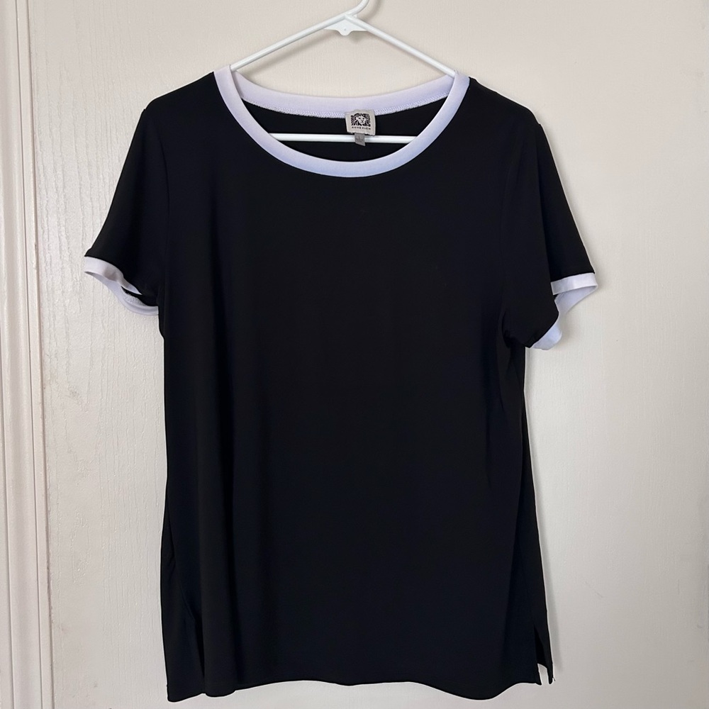 Anne Klein | Short Sleeve Top